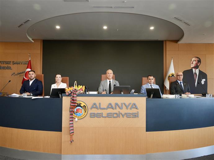 ALANYA BELEDİYESİ EKİM AYI MECLİS TOPLANTISI GERÇEKLEŞTİRİLDİ...