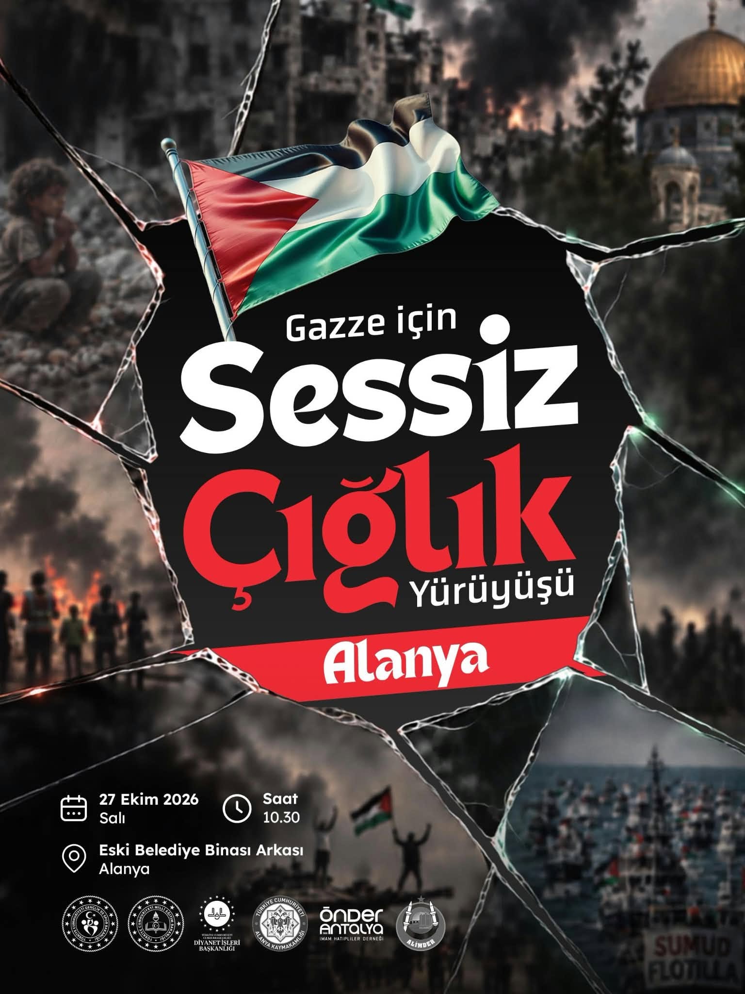 Alanya Sessiz Çığlık Yürüyüşüne Davet...