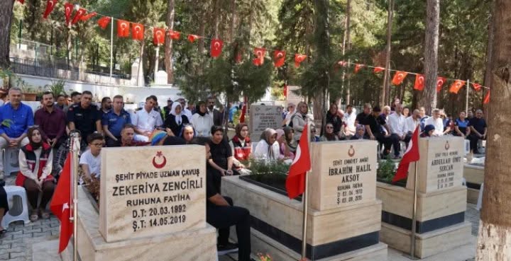 Şehit İbrahim Halil Aksoy Alanya’da dualarla anıldı...