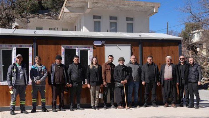 ALANYA BELEDİYESİ’NDEN HÜSEYİN AMCA’YA KONTEYNER EV...