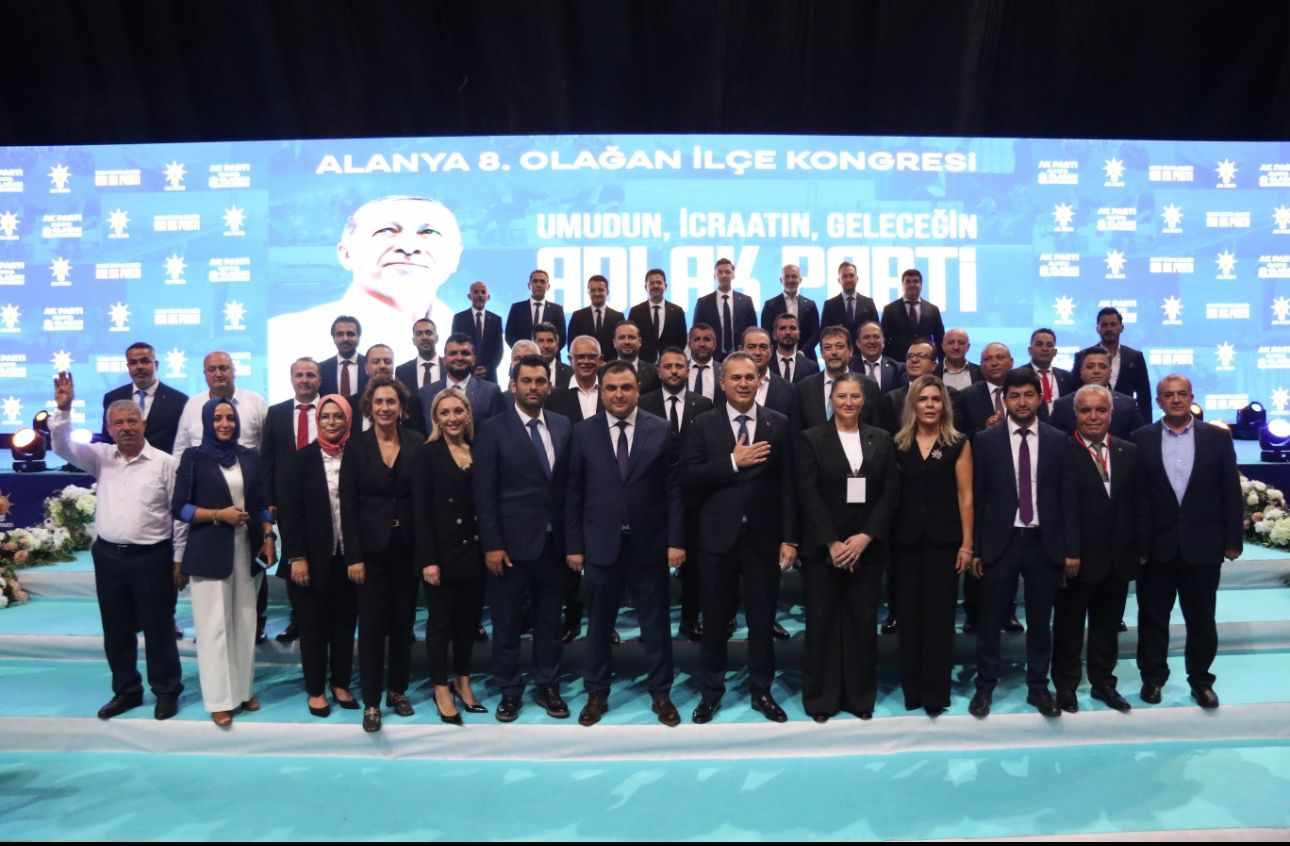 AK PARTİ ALANYA İLÇE BAŞKANLIĞI TEŞEKKÜR MESAJI...