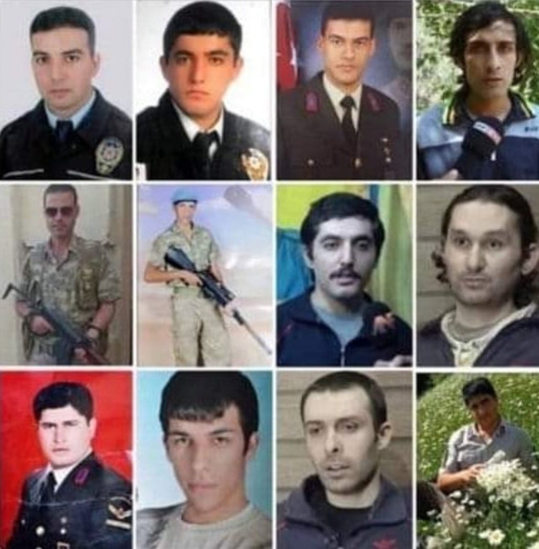 PKKnın katlettiği asker polis ve vatandaşımız 14 şubat 2021 b6201