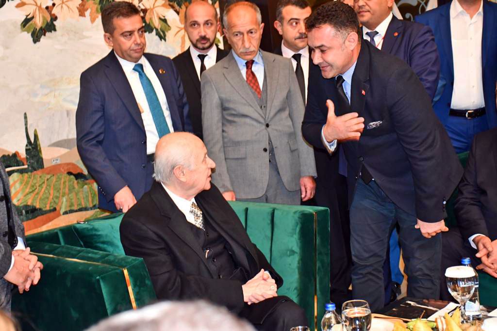 Başkan Yücel MHP Lideri Bahçeli ile buluştu...