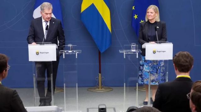  İsveç Başbakanı ve Finlandiya Cumhurbaşkanı kameraların karşısına geçti: Erdoğan'dan görüşme talep ettik...